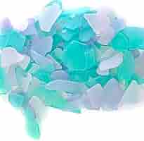 シーグラスアート（ラベンダー） Amazon.co.jp: Nautical Crush Trading シーグラス ピンク